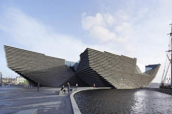 موزه ای به شکل صخره ساحلی در اسکاتلند افتتاح می گردد