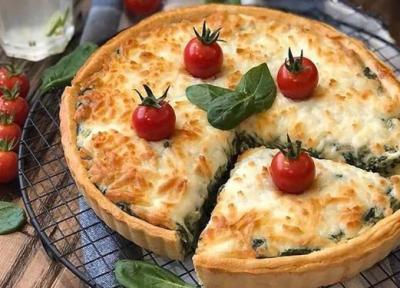 طرز ﺗﻬﯿﻪ ﺗﺎﺭﺕ ﺳﺒﺰﯾﺠﺎﺕ؛ وعده ای خوشمزه، سریع و مجلسی