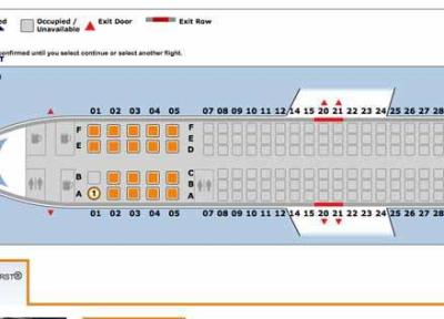 راهنمای انتخاب صندلی هواپیما قبل از رزرو