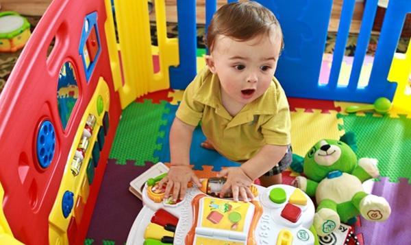 دو بازی برای رشد سیستم حسی، حرکتی شش ماهه ها